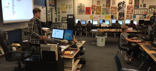 Up Early to Program at Serra High